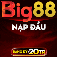  BIG88 - Nhà cái cá cược trực tuyến Top đầu Thế giới với đa dạng game như Bắn cá, Nổ hũ, Casino, Game bài, Thể thao, Xổ số, Đá gà...
